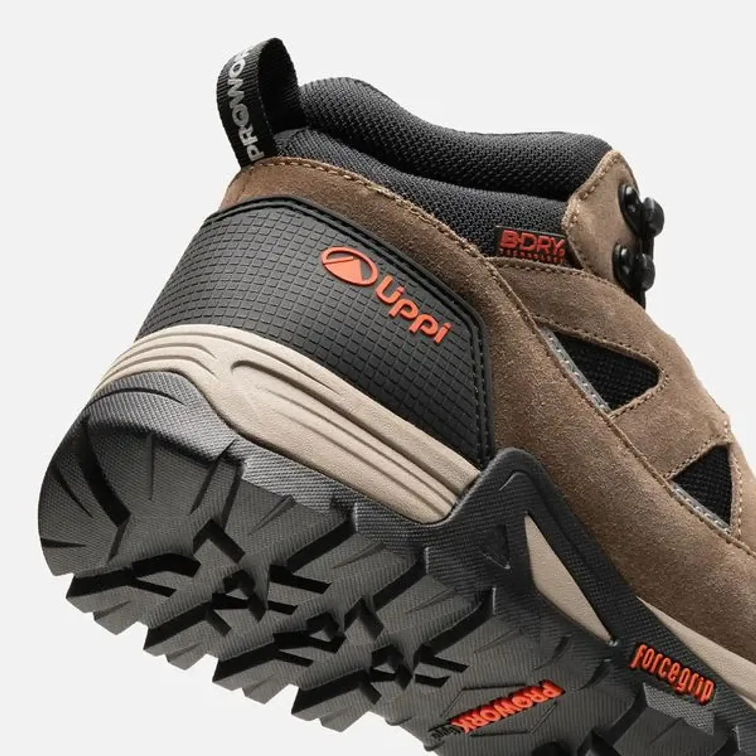 CALZADO SEGURIDAD LIPPI PRO WORK HOMBRE VENTUS MID CAFÉ OSCURO 4