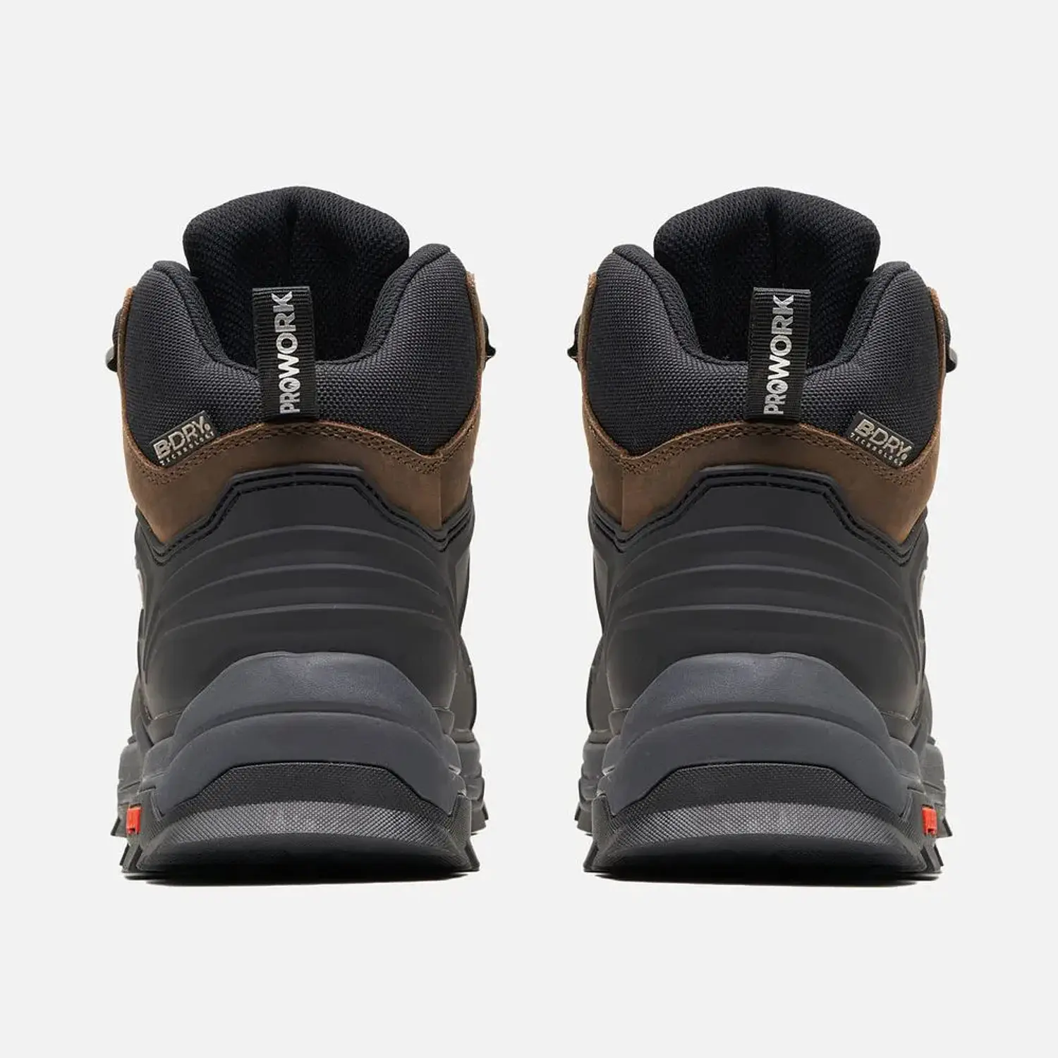 CALZADO SEGURIDAD LIPPI PRO WORK HOMBRE ATMOS MID CAFÉ OSCURO 2