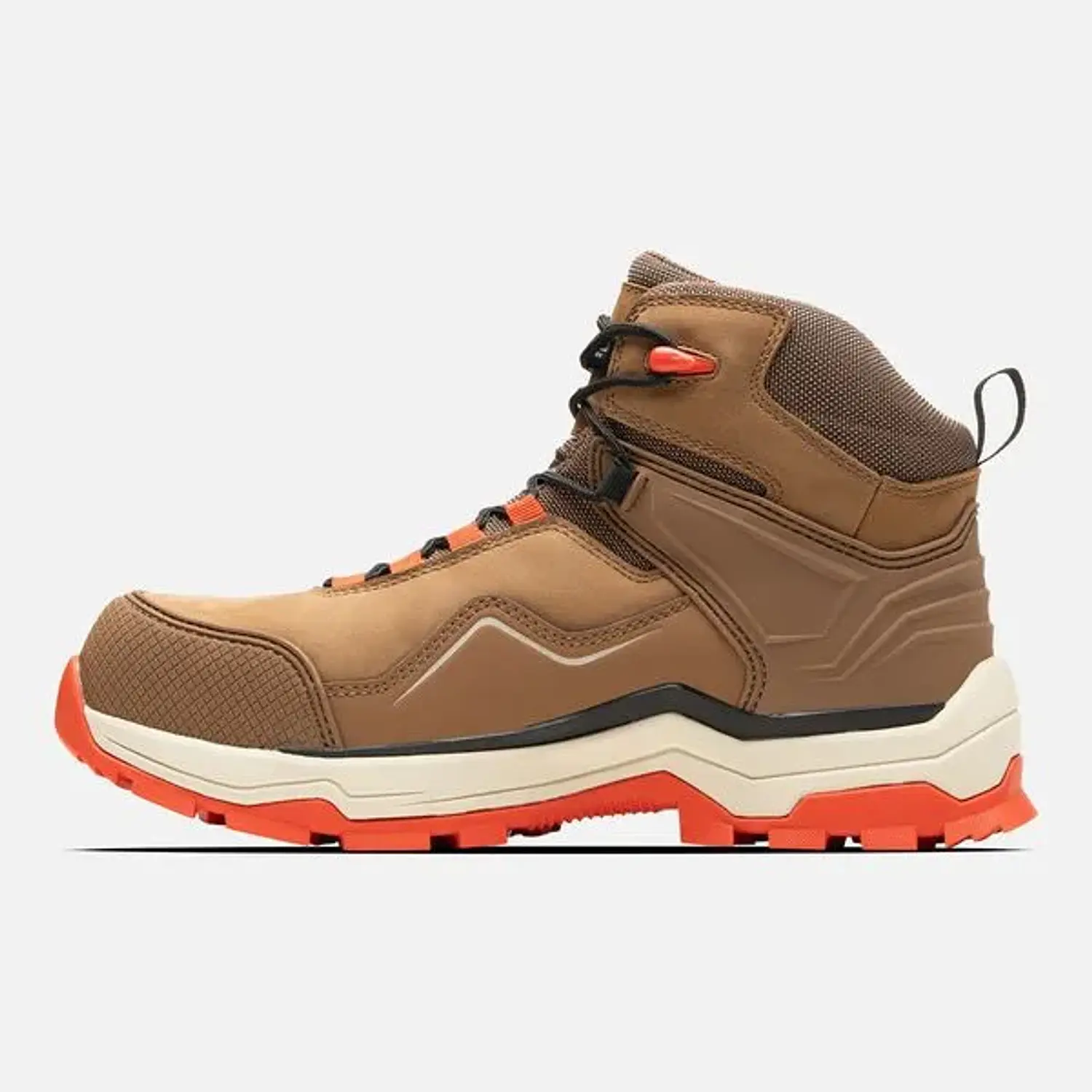 CALZADO SEGURIDAD LIPPI PRO WORK MUJER ATMOS MID CAFÉ CLARO 3