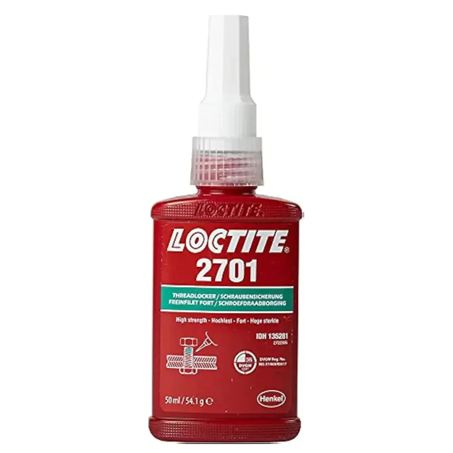 TRABA PERNO LOCTITE 2701 VERDE 50 ML