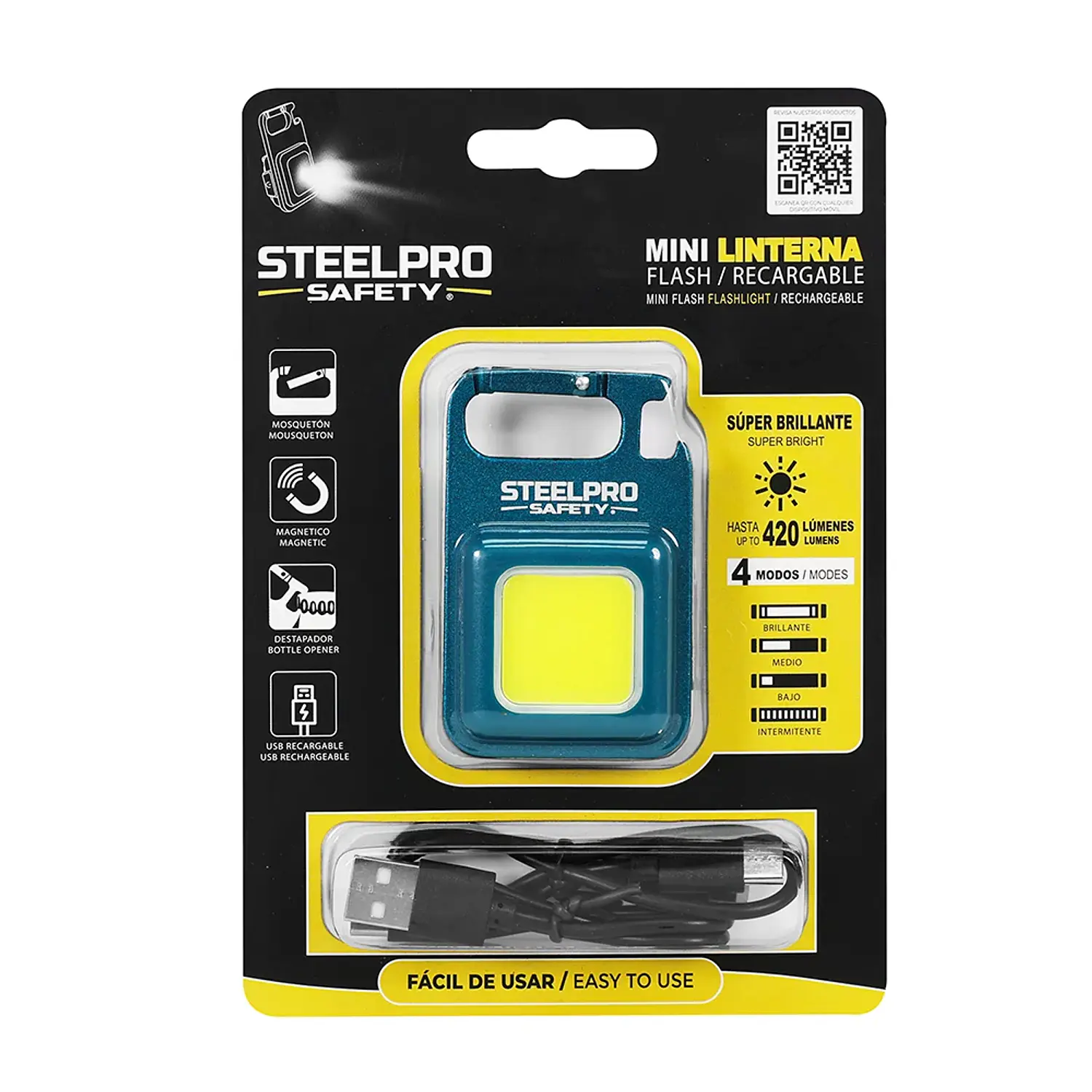 LINTERNA STEELPRO MINI FLASH 3