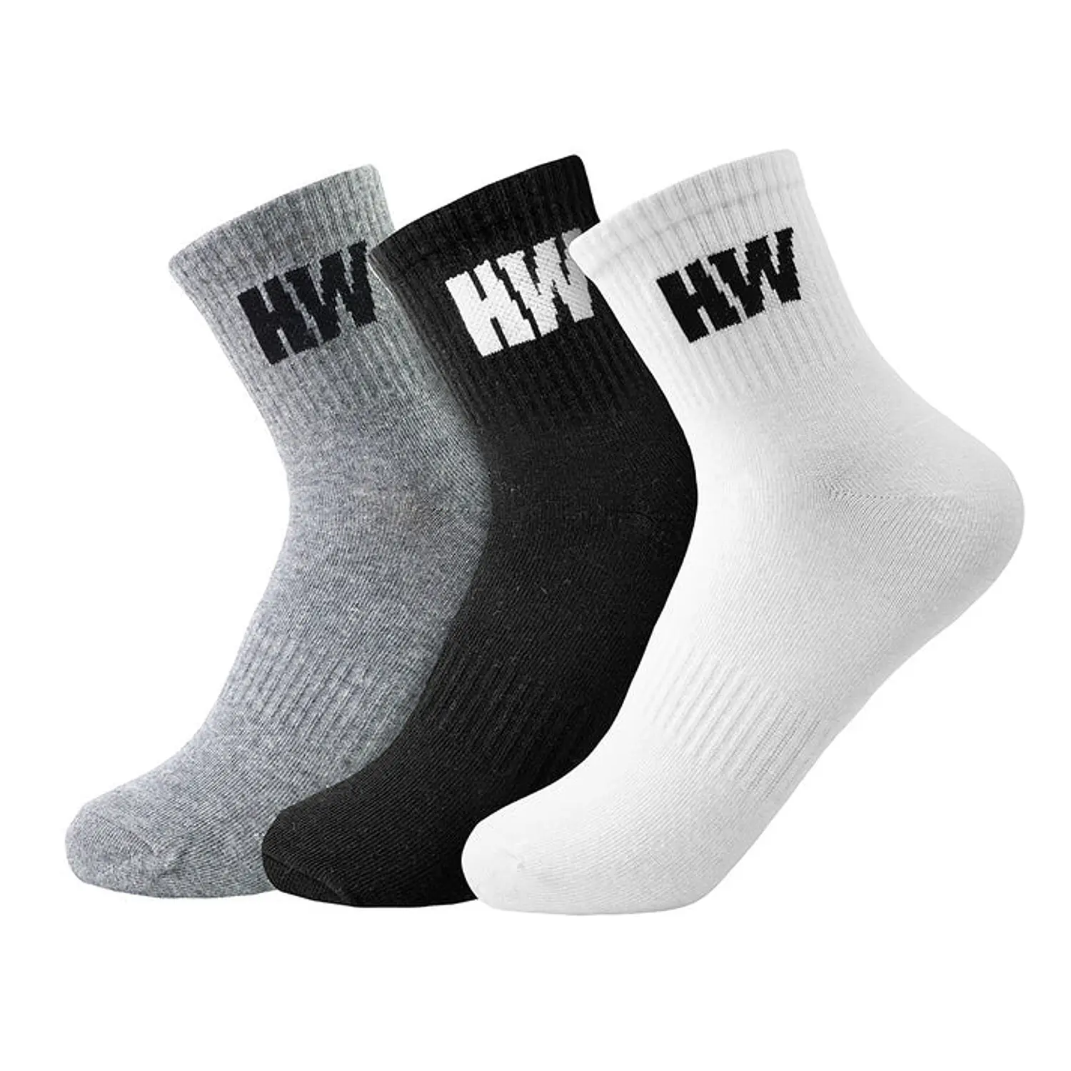 TRIPACK CALCETINES HW ALGODON TOBILLERO HOMBRE