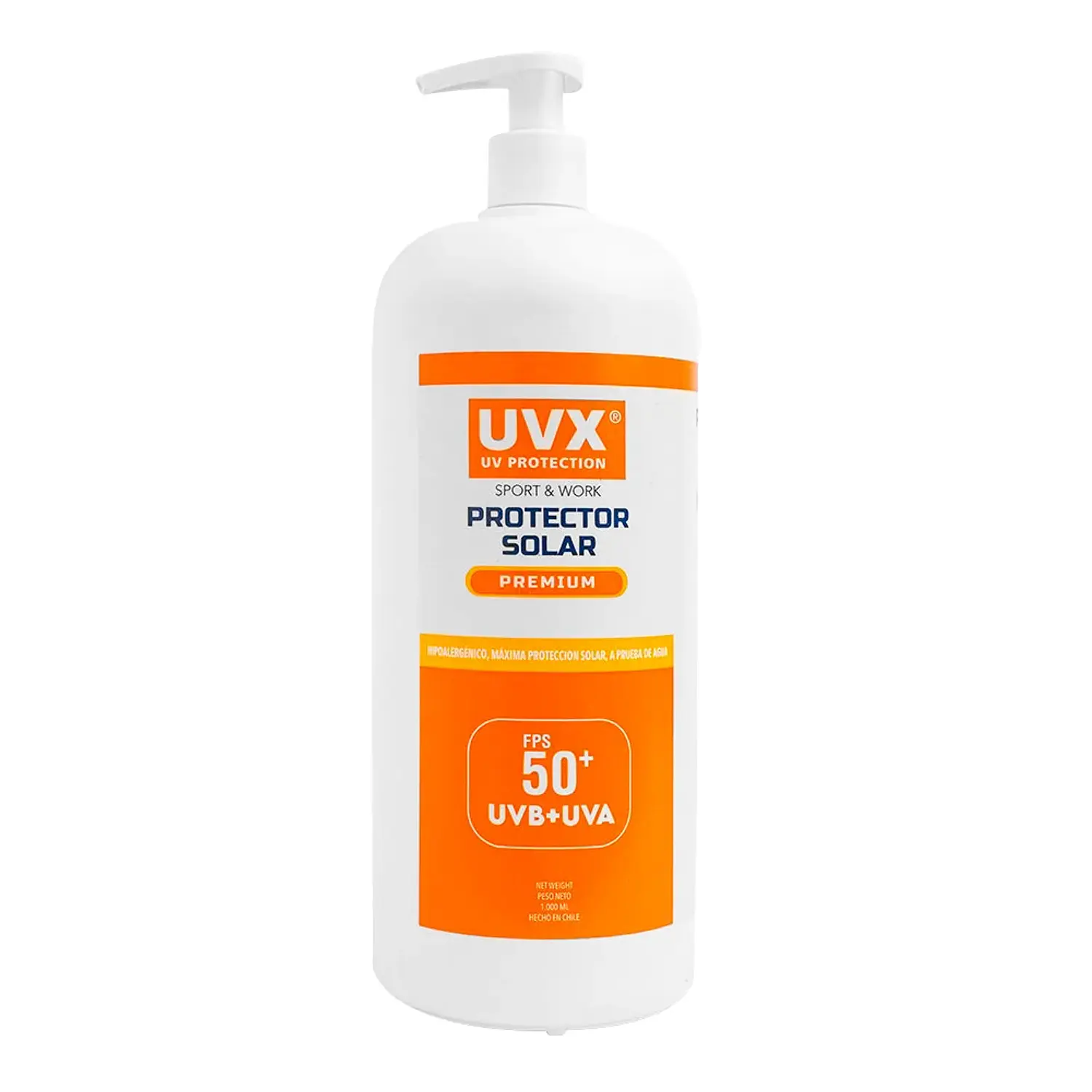 PROTECTOR SOLAR UVX 50+ 1.000G PREMIUM