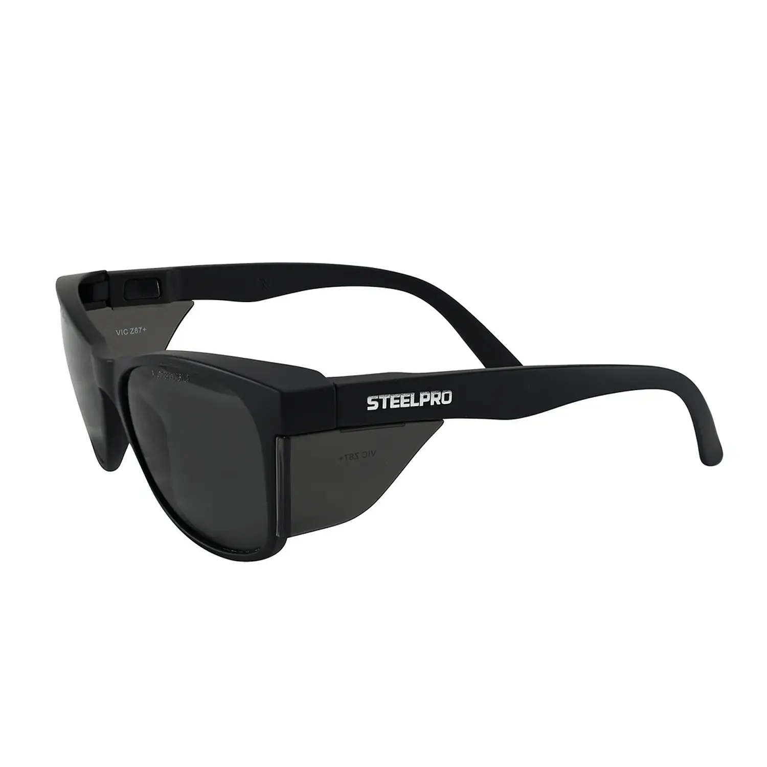 LENTE DE SEGURIDAD SAFEBLACK GRIS STEELPRO