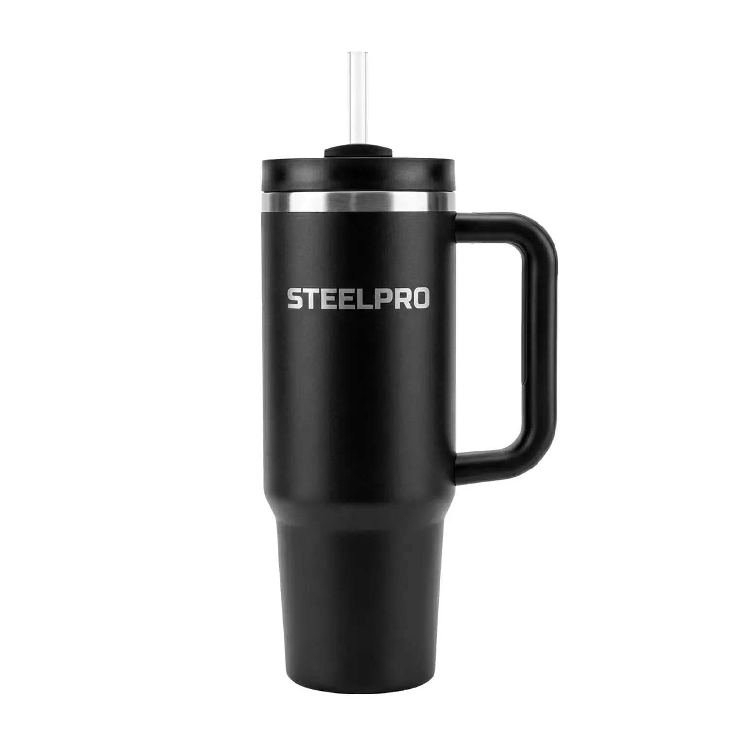 MUG TERMICO C/ BOMBILLA NEGRO
