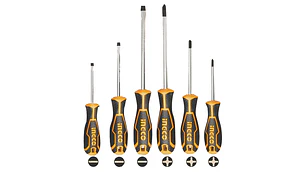 ATORNILLADOR INGCO MAGNETICO JGO. 6 PZAS # HKSD0628