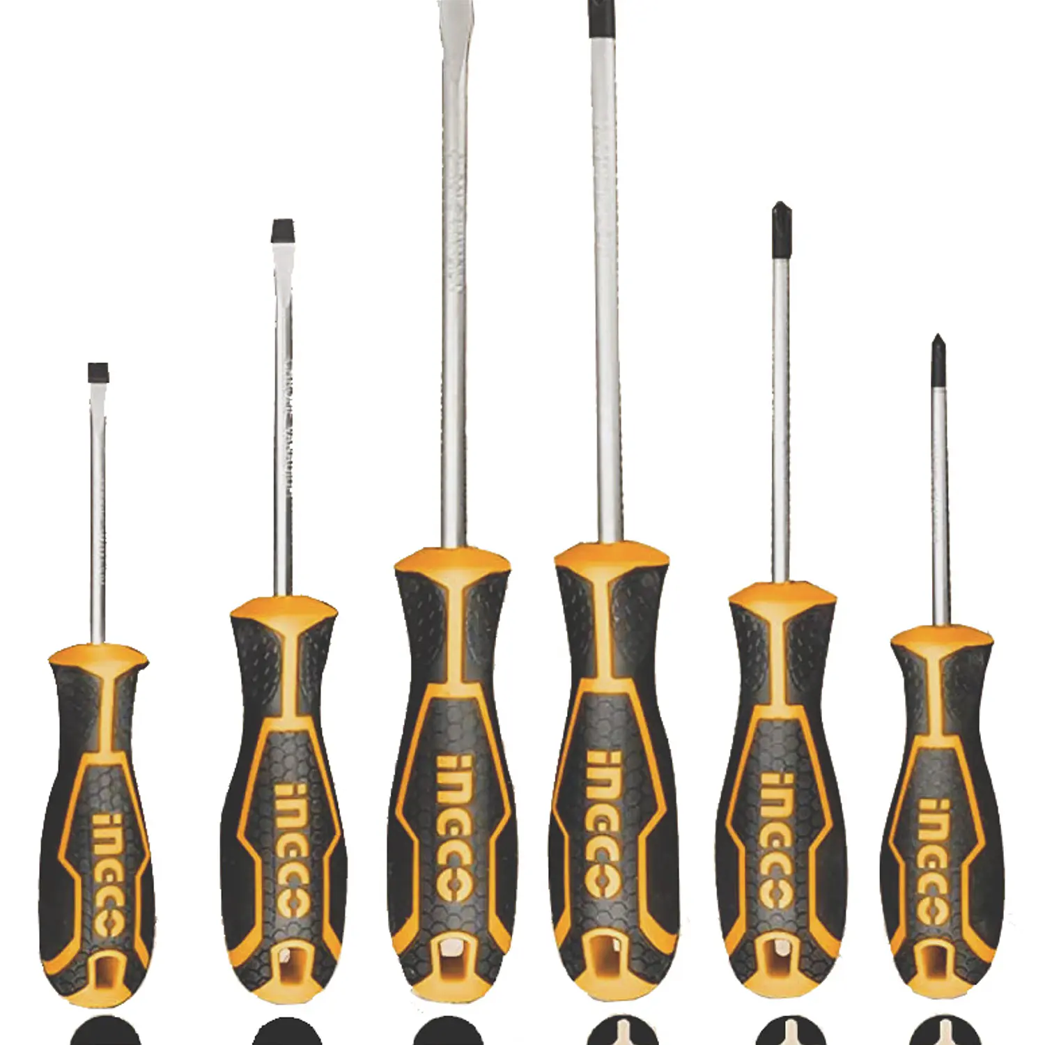 ATORNILLADOR INGCO MAGNETICO JGO. 6 PZAS # HKSD0628