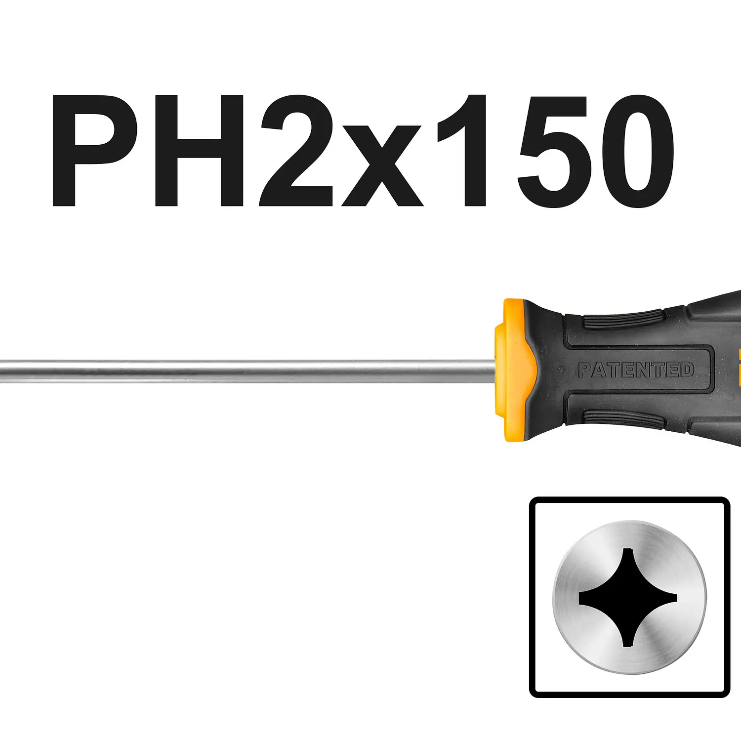 ATORNILLADOR INGCO PHILLIPS # 2 - 6 MM X 150 MM # HS68PH2150(OF)