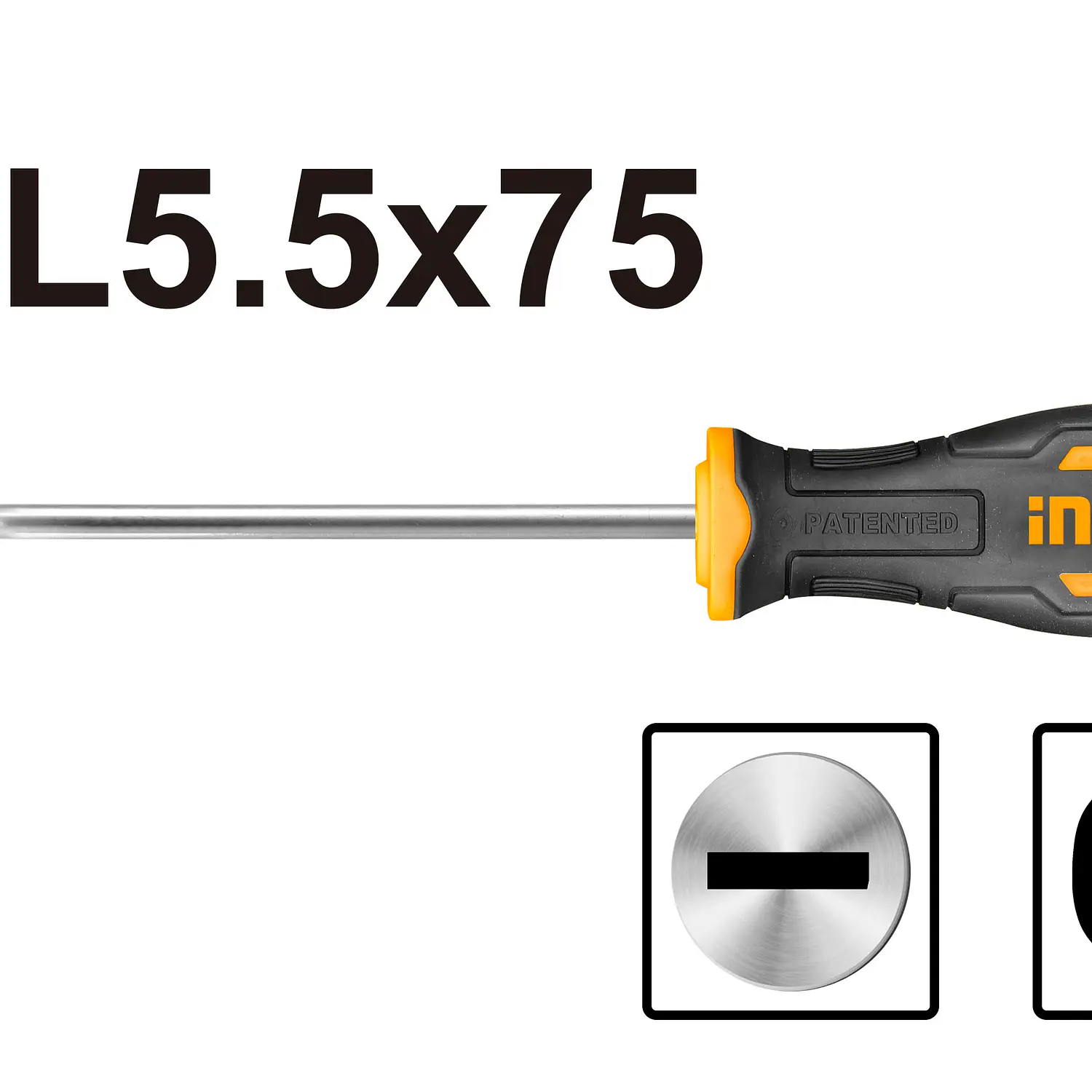 ATORNILLADOR INGCO PALETA IMANTADO 5.5 X 75MM #HS685075(OF)