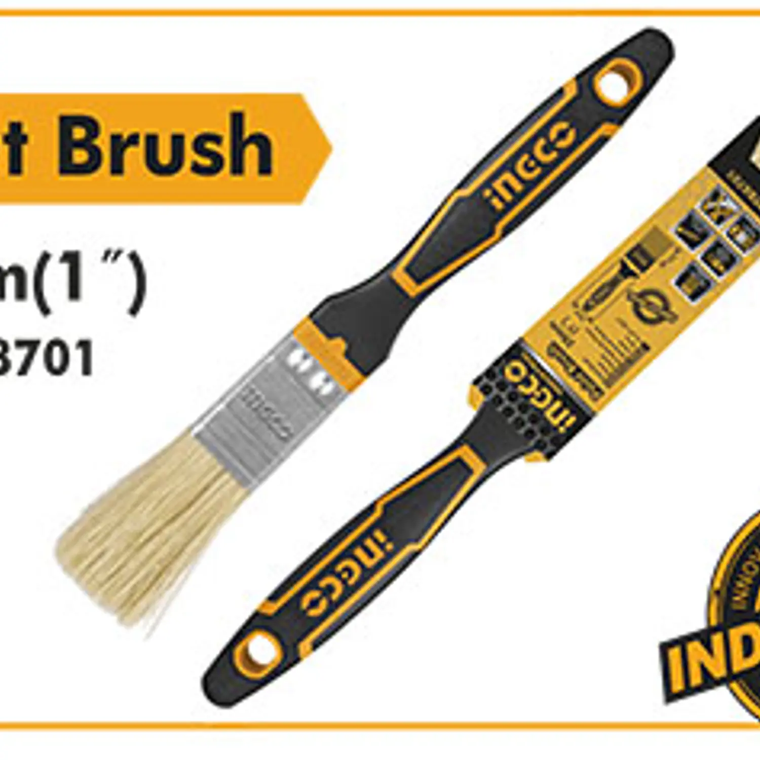 BROCHA INGCO MANGO PLASTICO 1