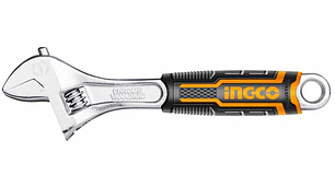LLAVE FRANCESA INGCO CROMADA M/ENGOMADO 10