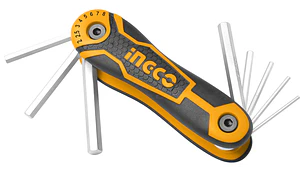 LLAVE TIPO ALLEN INGCO 2 - 8 MM JGO. 8 PZAS.# HHK14081