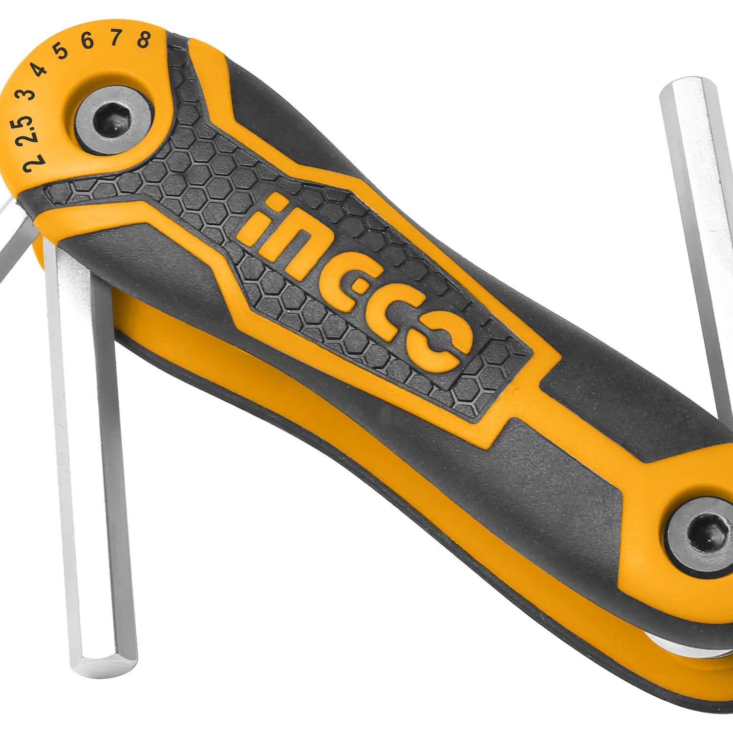 LLAVE TIPO ALLEN INGCO 2 - 8 MM JGO. 8 PZAS.# HHK14081