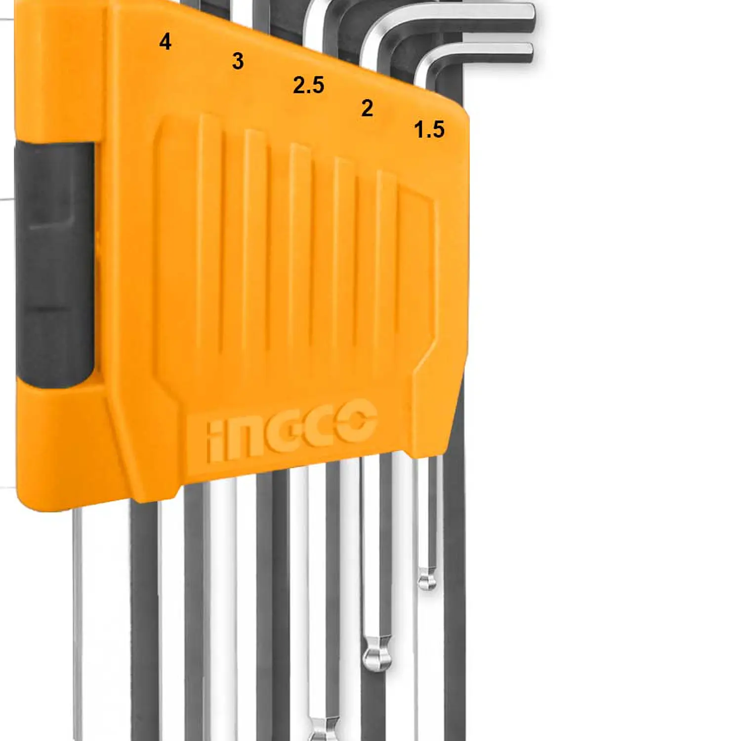 LLAVE ALLEN INGCO HEXAGONAL PTA. BOLA JGO 9 PZS. # HHK12091