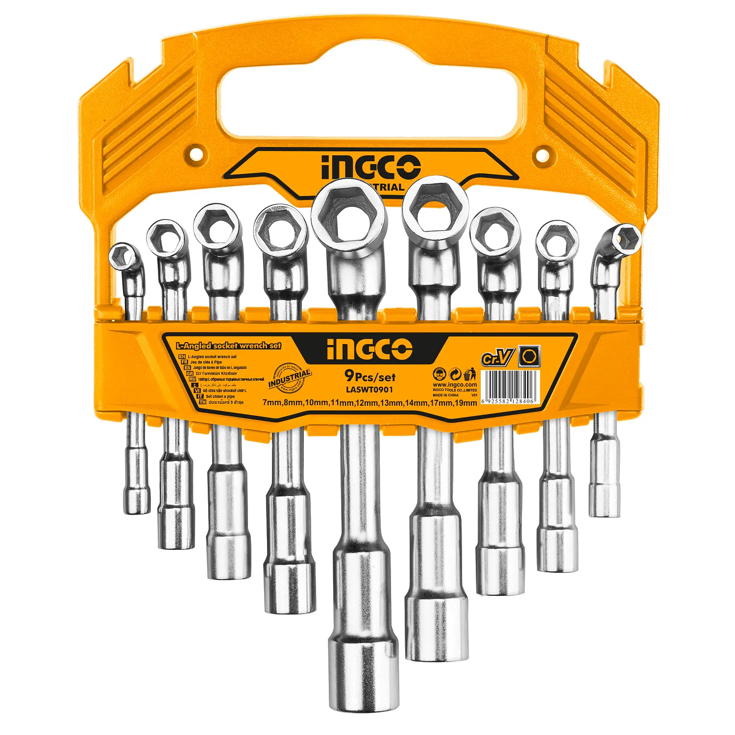 LLAVE DADO INGCO PIPA CR-V EN 