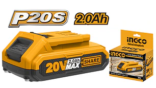 BATERIA LITIO INGCO 20V 2Ah ADAPTABLE #FBLI20011