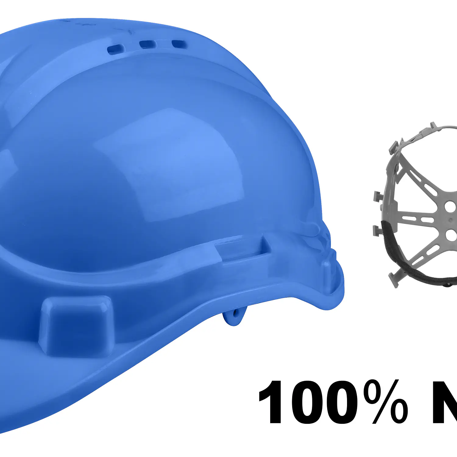CASCO INGCO DE SEGURIDAD AZUL # HSH207