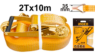 ESLINGA INGCO 10 MT X 35 MM CARGA MAXIMA 2.000 KG. #HRSP2101