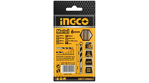 BROCA CIL AR INGCO JGO.10 PZS 6,0 MM # DBT1100603(OF)