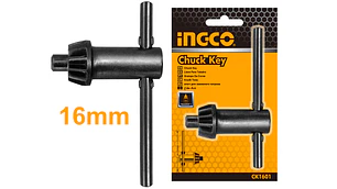 LLAVE PARA PORTABROCA INGCO 16 MM # CK1601