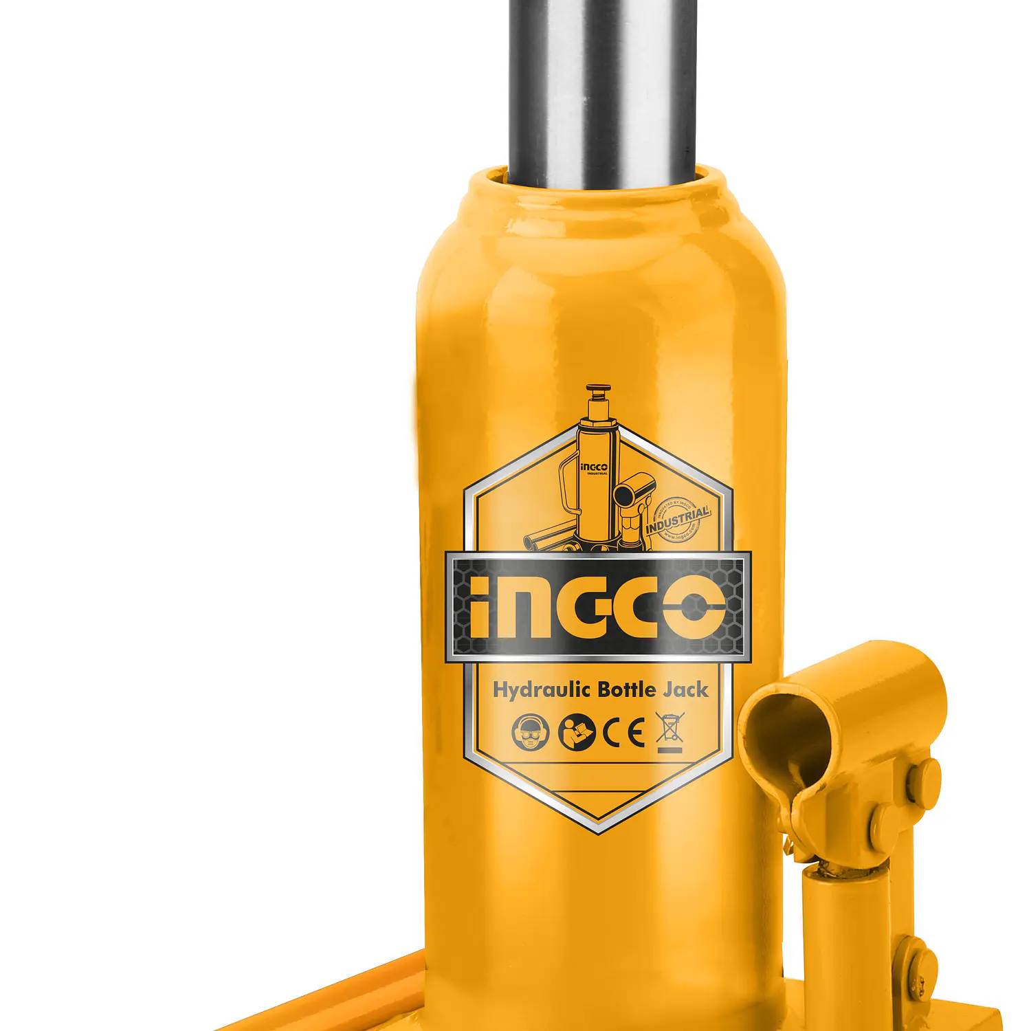 GATA GARAGE INGCO HIDRAULICA TIPO BOTELLA 10,0 TON # HBJ1002