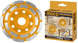 DISCO DIAMANTADO DESBASTE DOBLE HILERA INGCO P/HOMIGON 115 MM # CGW021151