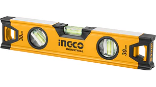 NIVEL INGCO ALUMINIO INDUSTRIAL 30 CM. TRES AGUAS # HSL08030