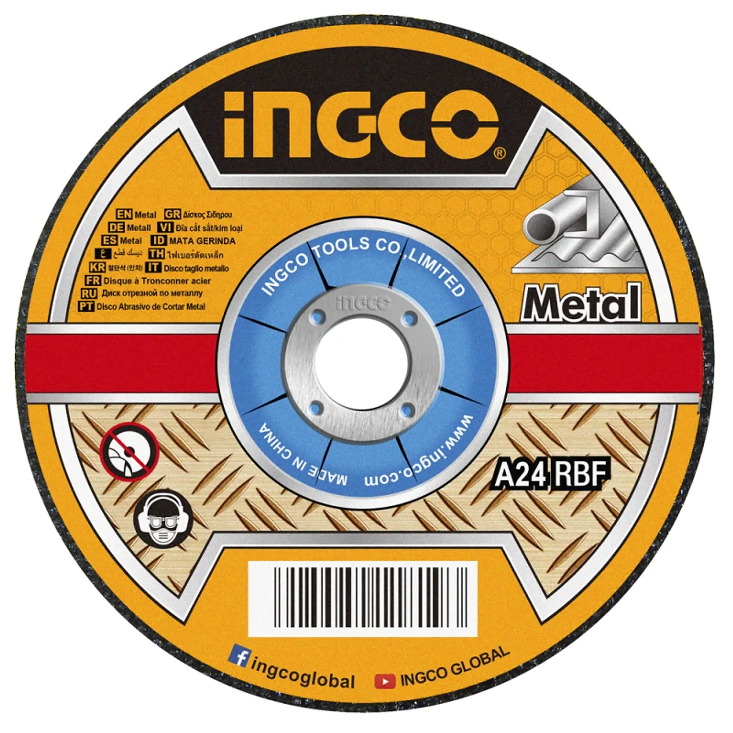 DISCO CORTAR INGCO METAL 4 1/2