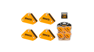 ESCUADRA MAGNETICA INGCO PARA SOLDAR JGO.4 PZAS. # AMWH4001