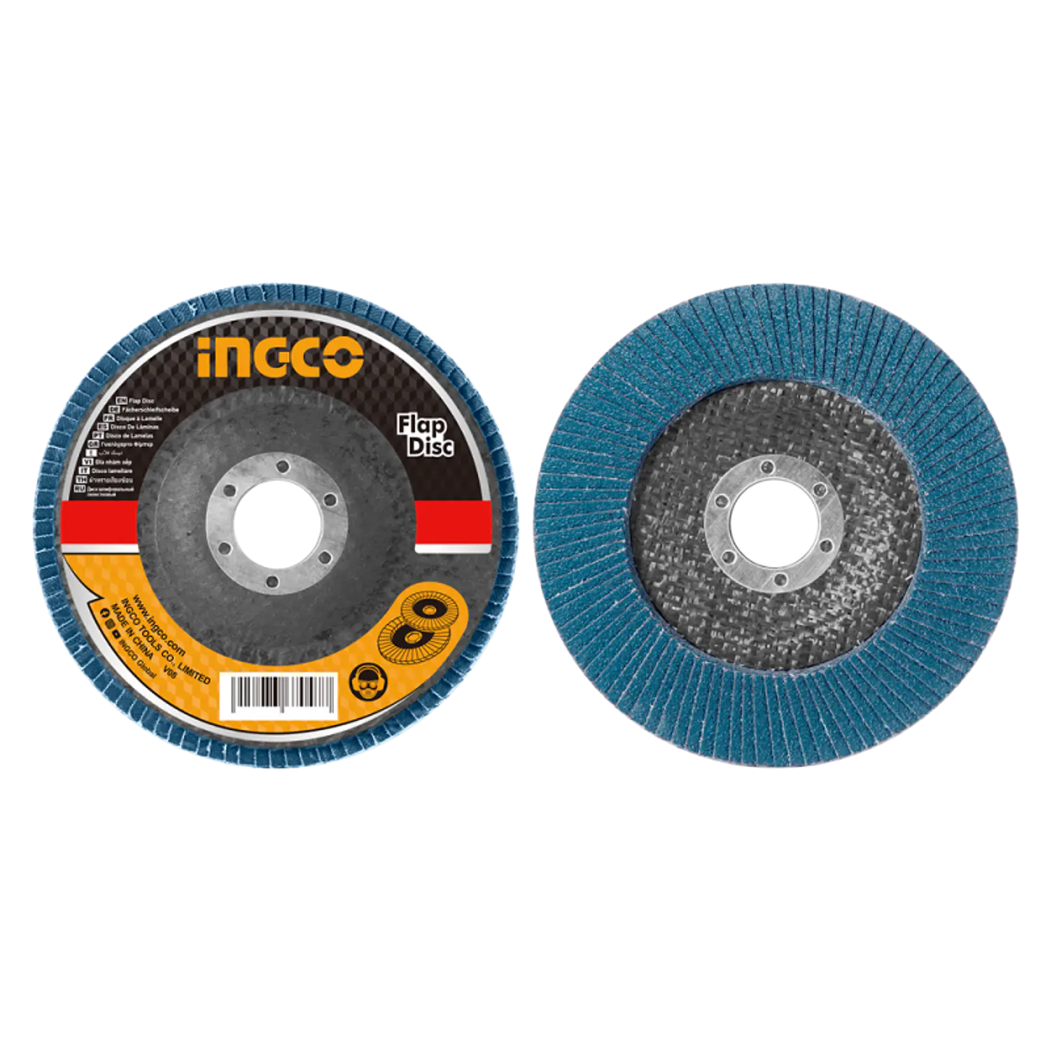 DISCO CIRCONIO TRASLAPADO INGCO GRANO 60 115MM # FDZ1152