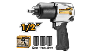 PISTOLA DE IMPACTO INGCO NEUMATICA 1/2