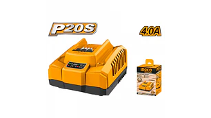 CARGADOR 4AMP INGCO CARGA RAPIDA 20V #FCLI20411 (C)