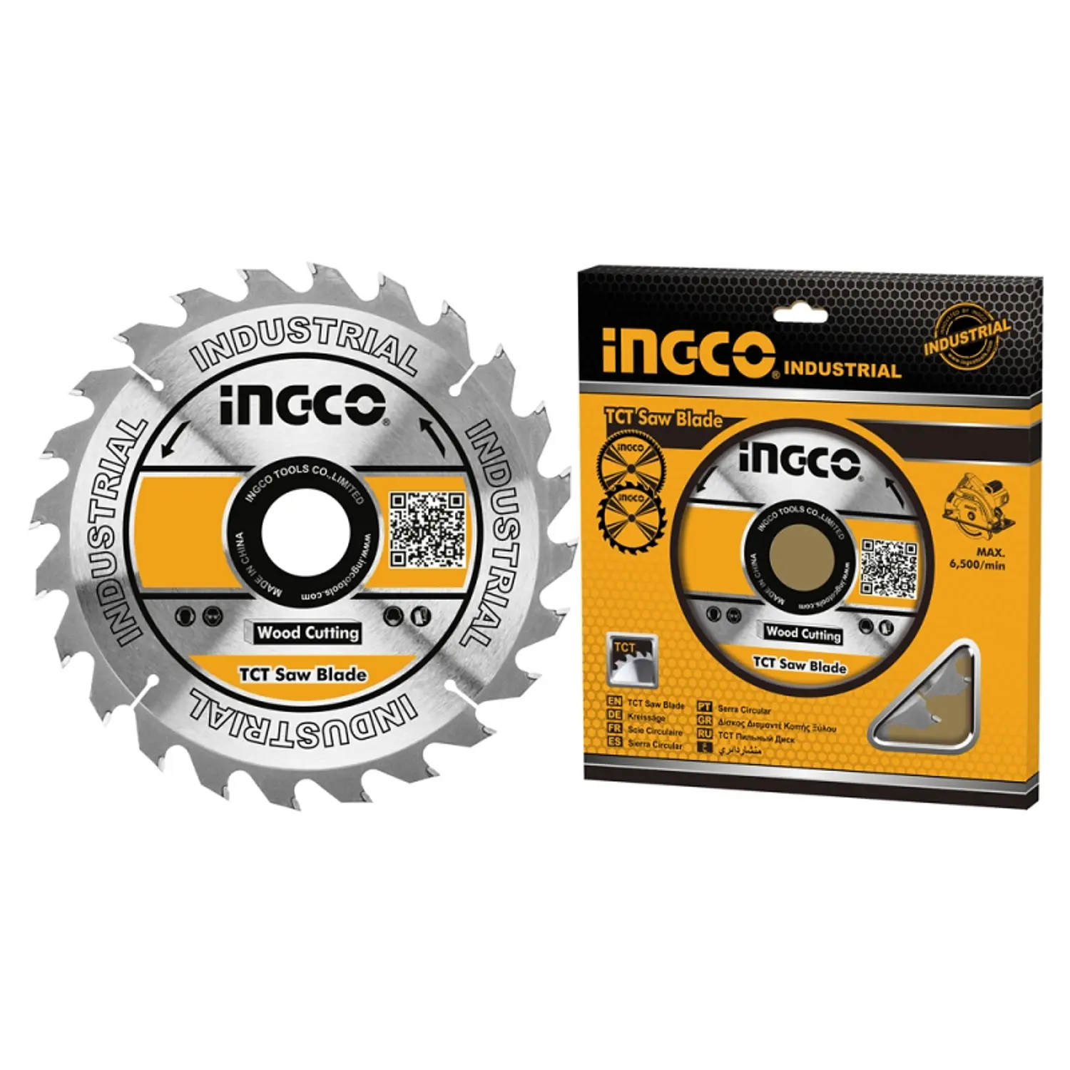 DISCO SIERRA CIRCULAR INGCO P/MADERA 5.1/2