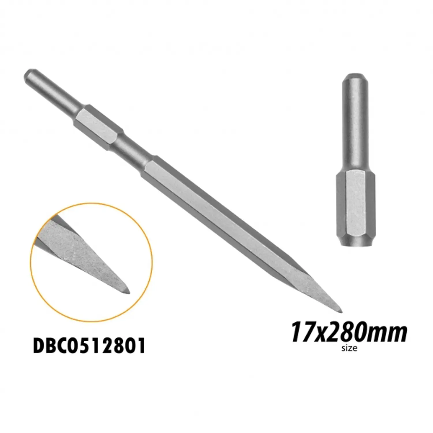 PUNTO INGCO HEX.(MD13008) 17 MM # DBC0512801