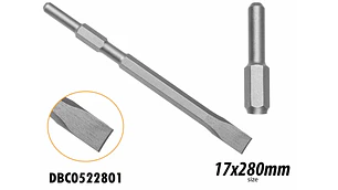 CINCEL INGCO PLANO HEX.(PDB 13008) 17 x 280 x 22 MM # DBC0522801