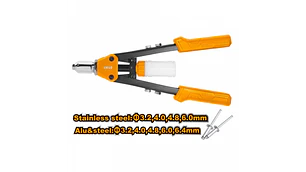 REMACHADORA MANUAL INGCO BRAZO LARGO 13