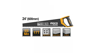 SERRUCHO HORMIGON INGCO 600MM/ 24