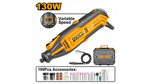 HERRAMIENTA MULTIFUNCIONAL INGCO 130 WATS C/ 109 ACCESORIOS # MG13328