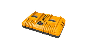 CARGADOR DOBLE 4AMP INGCO CARGA RAPIDA 20V #FCLI2034 (C)