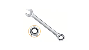 LLAVE PUNTA CORONA INGCO C/CHICHARRA 19 MM # HCSPAR191