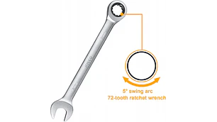LLAVE PUNTA CORONA INGCO C/CHICHARRA 15 MM # HCSPAR151