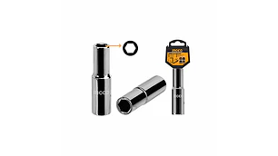LLAVE DADO LARGO INGCO 6 PTA 1/2 DR 11 MM # HHAST12113L