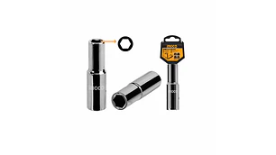 LLAVE DADO LARGO INGCO 6 PTA 1/2 DR 24 MM # HHAST12243L
