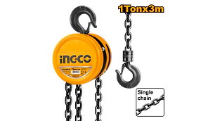 TECLE INGCO CADENA 1,0 TON X 3 MTS # HCBK0101