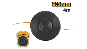 NYLON INGCO P/ORILLADORA DE GASOLINA 2,4 MM X 4,0 MTS.DISPLAY 1 CARRETE # ALS25405