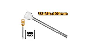 CINCEL INGCO PUNTA PLANA ANCHA SDS-MAX 18 x 400 x 50 MM # DBC0224002