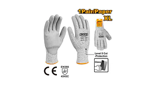 GUANTES INGCO INDUSTRIAL ANTICORTE XL #HGCG02-XL