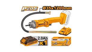 VIBRADOR DE CONCRETO INGCO INALAMB.20V C/BAT.2.0HA Y CARGADOR #CCVLI2023011