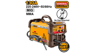 SOLDADORA MIG/MMA INVERTER INGCO 130 AMP # ING-FC13018
