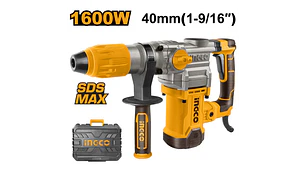 ROTOMARTILLO INGCO DEMOLEDOR SDS MAX 1600 WATTS #RH1600388 (C)